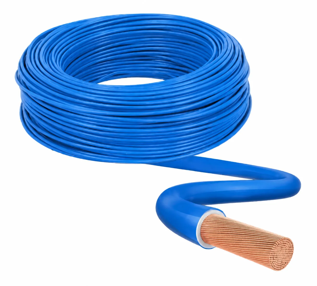 CABO FLEXIVEL 0,75 MM AZ - 50M