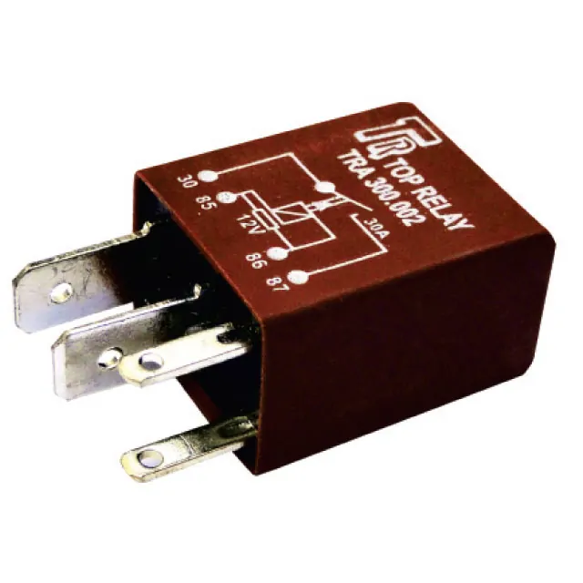 MINI RELE AUXILIAR - 12V - 30A TRA300002