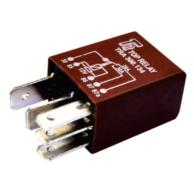 MINI RELE AUXILIAR C/REVERSOR - 12V