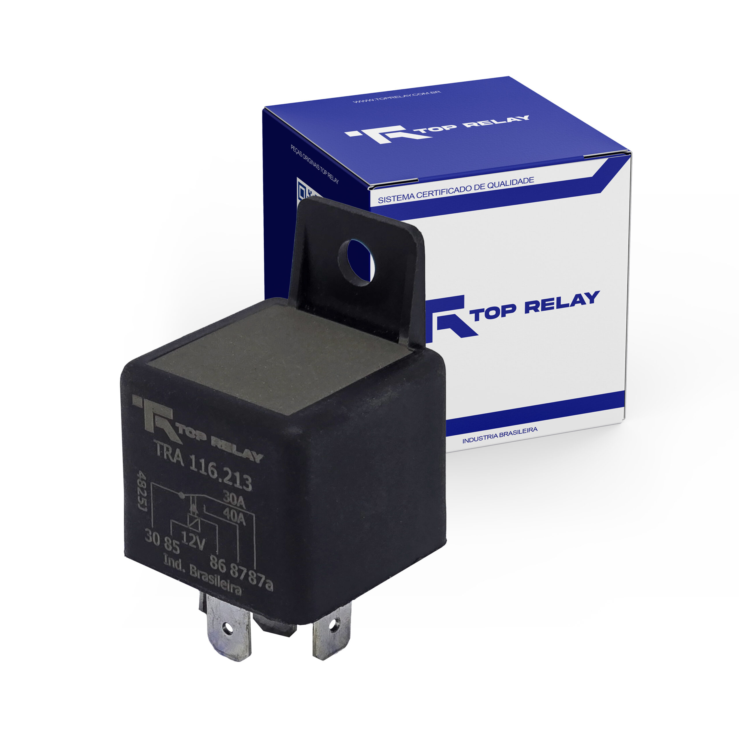 RELE AUXILIAR - 12V - 30/40A TRA116213