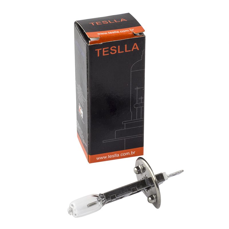 LAMPADA HALOGENA TESLLA H1 12V 55W