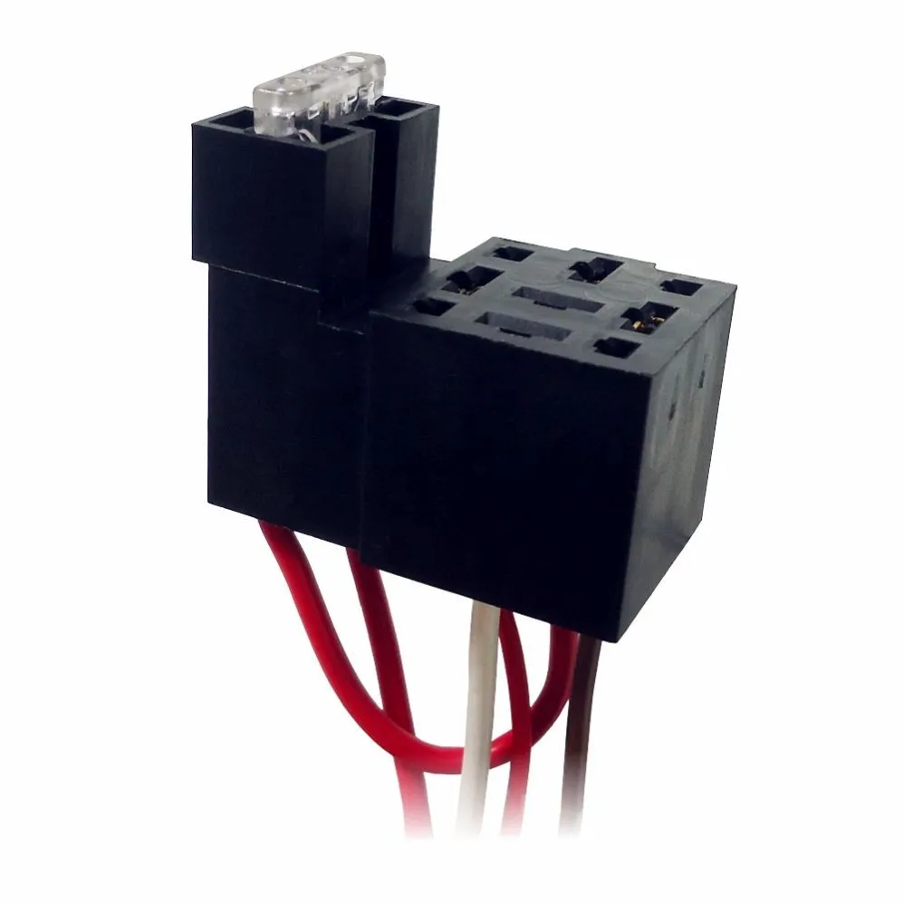 CHICOTE C/FUSIVEL E SOQUETE P/RELE DNI7512