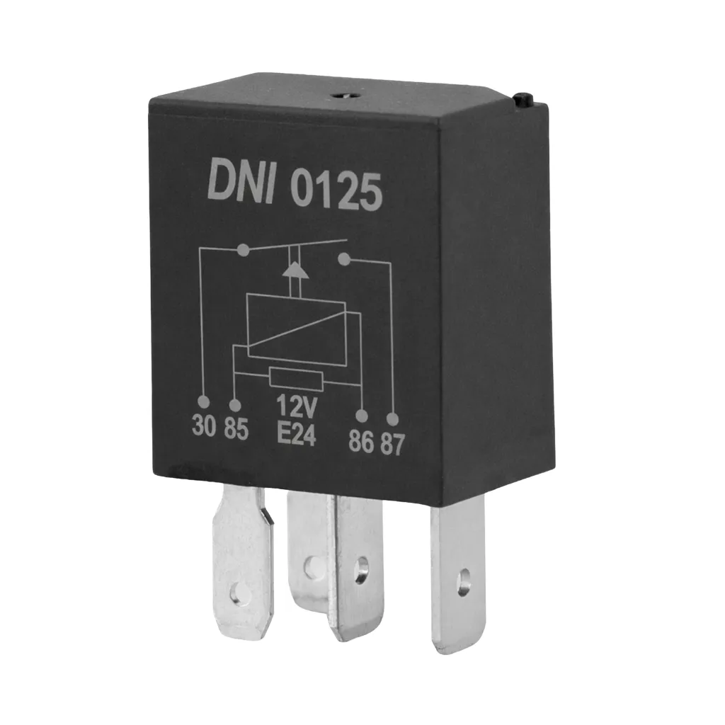 MINI RELE AUXILIAR 40A - 12V
