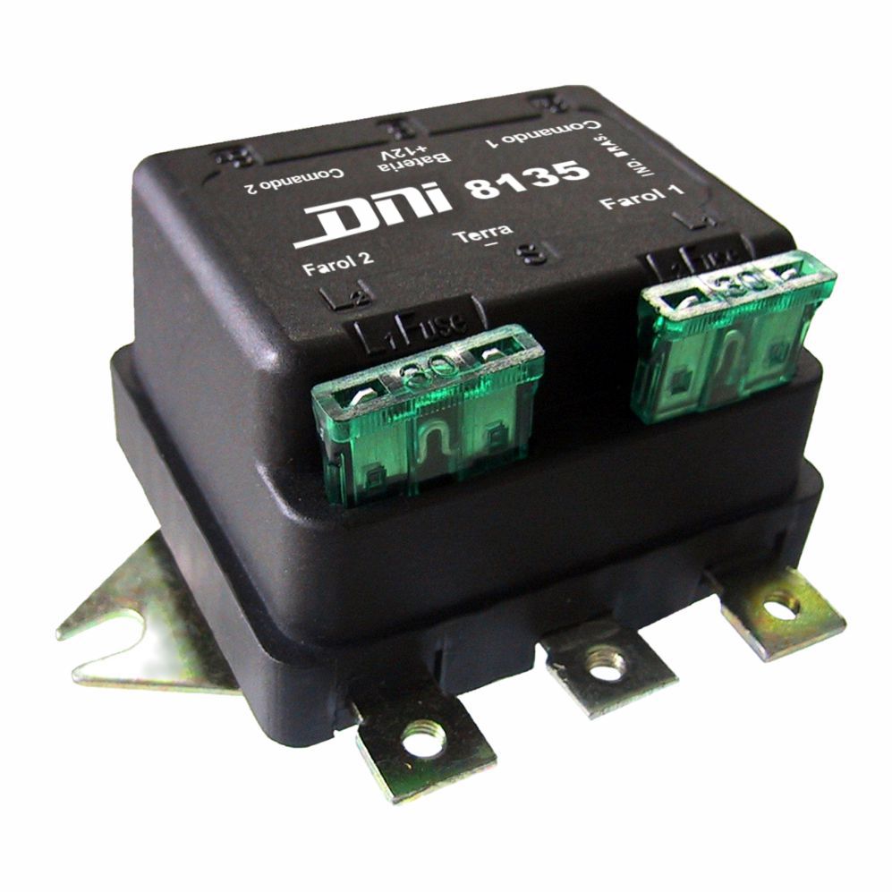 RELE DUPLO DE FAROIS 500W - 12V