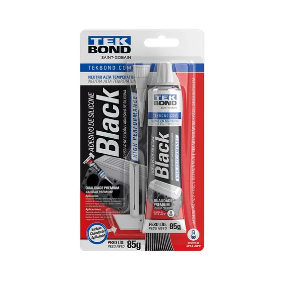 SILICONE DE ALTA PERFORMANCE - BLACK