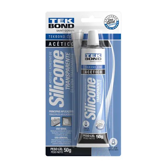 SILICONE ACETICO - TRANSPARENTE